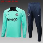 Chelsea 22/23 Green Half Zip Jacket