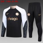 Chelsea 23/24 Black Half Zip Jacket