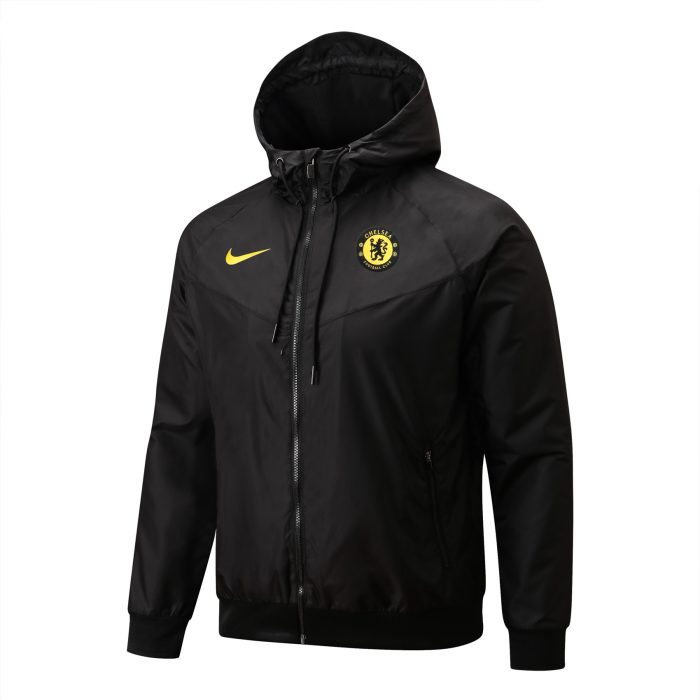 Chelsea 22/23 Black Windbreaker - 图片 10