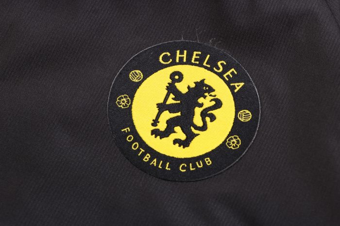 Chelsea 22/23 Black Windbreaker - 图片 3