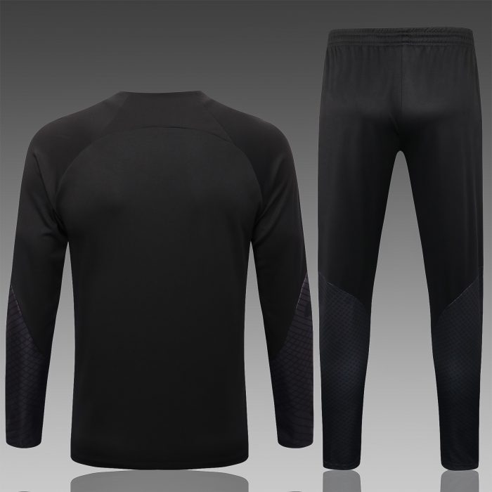 Chelsea 22/23 Black Half Zip Jacket - 图片 2