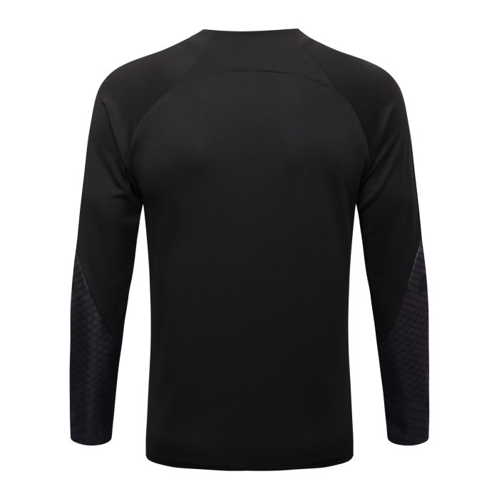 Chelsea 22/23 Black Half Zip Jacket - 图片 3