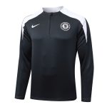 Chelsea 25/26 Dark Grey Half Zip Jacket - 图片 10
