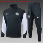 Chelsea 25/26 Dark Grey Kids Jacket - 图片 2