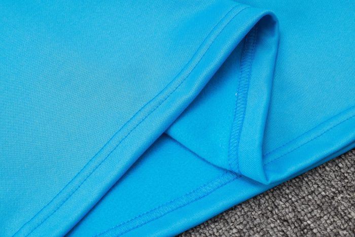Chelsea 24/25 Half Zip Hoodie Blue - 图片 4