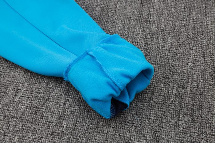 Chelsea 24/25 Half Zip Hoodie Blue - 图片 5