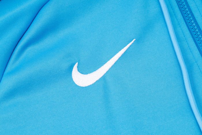 Chelsea 24/25 Half Zip Hoodie Blue - 图片 7