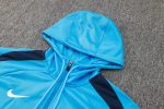 Chelsea 24/25 Half Zip Hoodie Blue - 图片 8