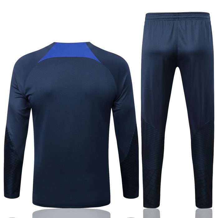 Chelsea 22/23 Royal Blue Half Zip Jacket - 图片 8