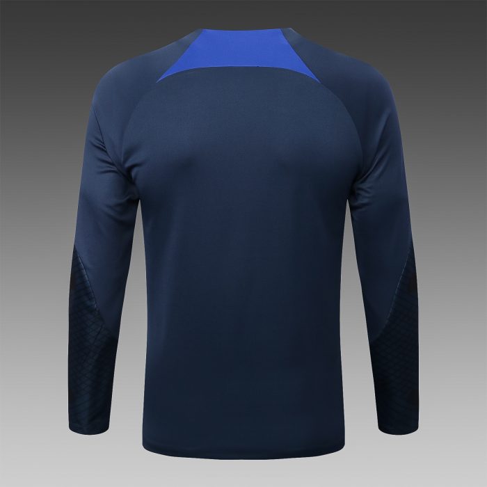 Chelsea 22/23 Royal Blue Half Zip Jacket - 图片 9
