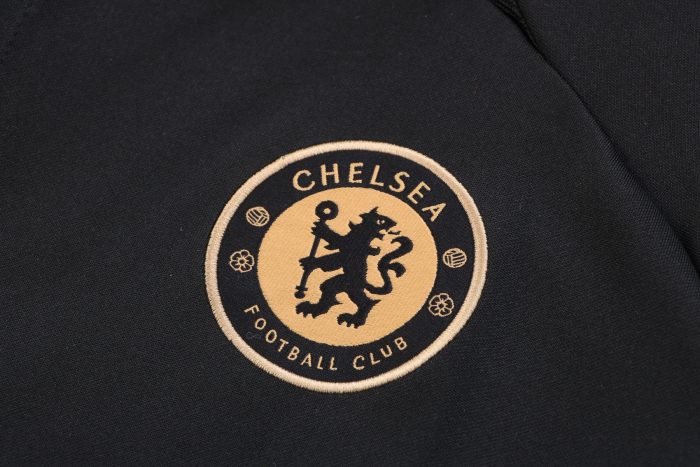 Chelsea 22/23 Black Long Zip Jacket - 图片 6