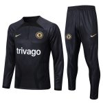 Chelsea 22/23 Black Half Zip (Spray Print) - 图片 10
