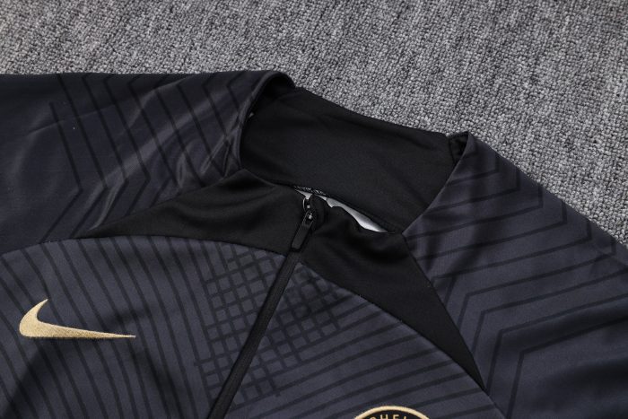 Chelsea 22/23 Black Half Zip (Spray Print) - 图片 8