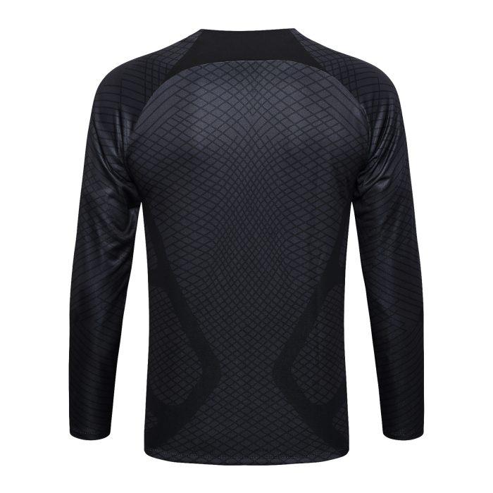 Chelsea 22/23 Black Half Zip (Spray Print) - 图片 9