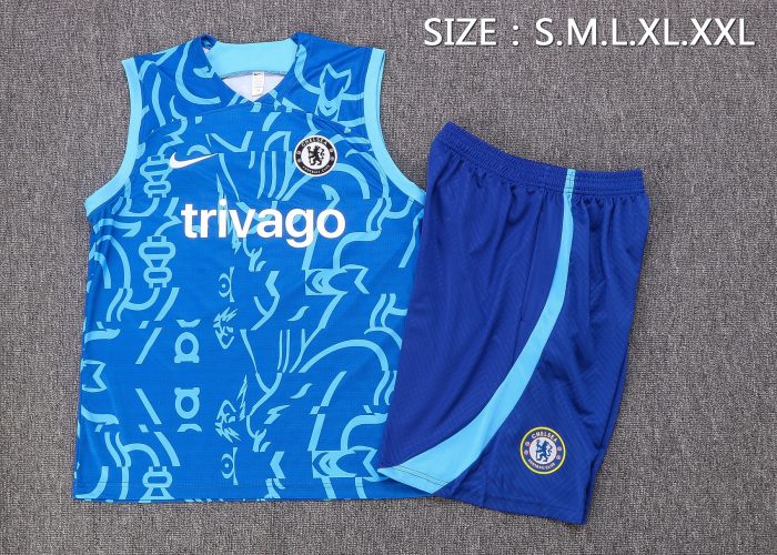 Chelsea 22/23 Colorful Blue Vest (Full Body Spray) - 图片 7