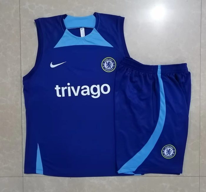 Chelsea 22/23 Colorful Blue Vest - 图片 11