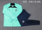 Chelsea 22/23 Green Long Zip Jacket - 图片 2