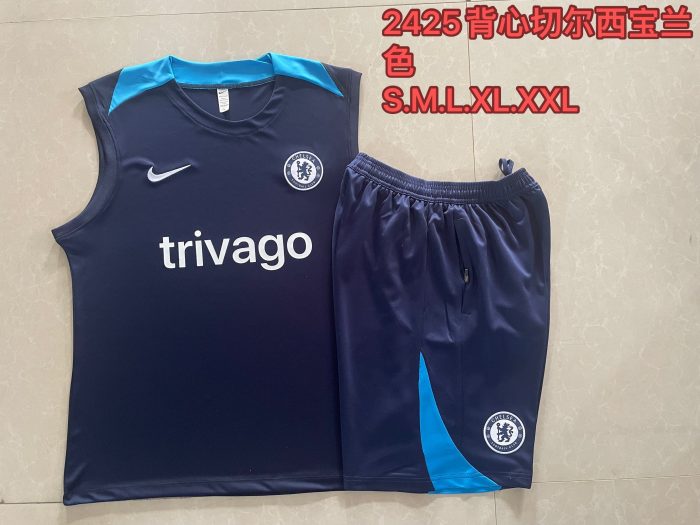 Chelsea 24/25 Blue Vest - 图片 11