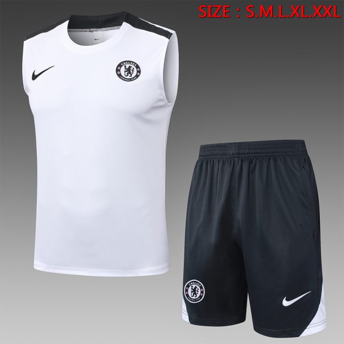 Chelsea 25/26 White Vest - 图片 9