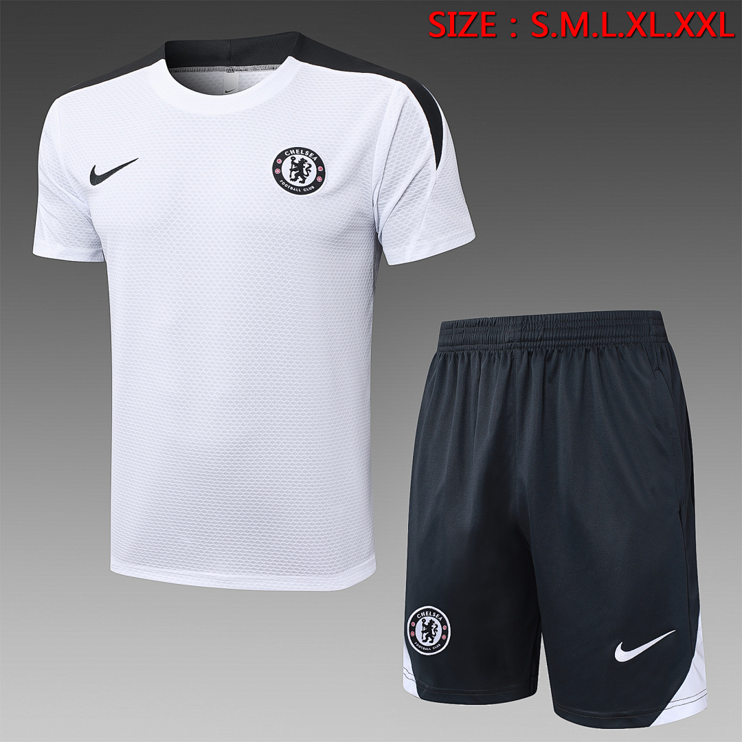 JER-1098_1 Chelsea 25/26 White Short Sleeve - 图片 1