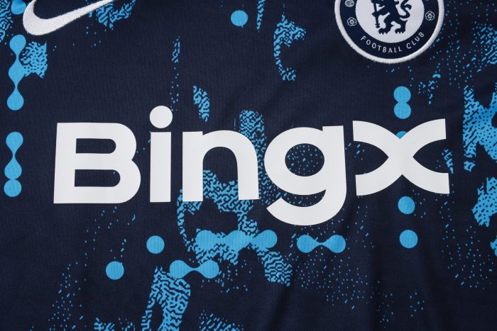 Chelsea 24/25 Blue Spray Print Short Sleeve - 图片 9
