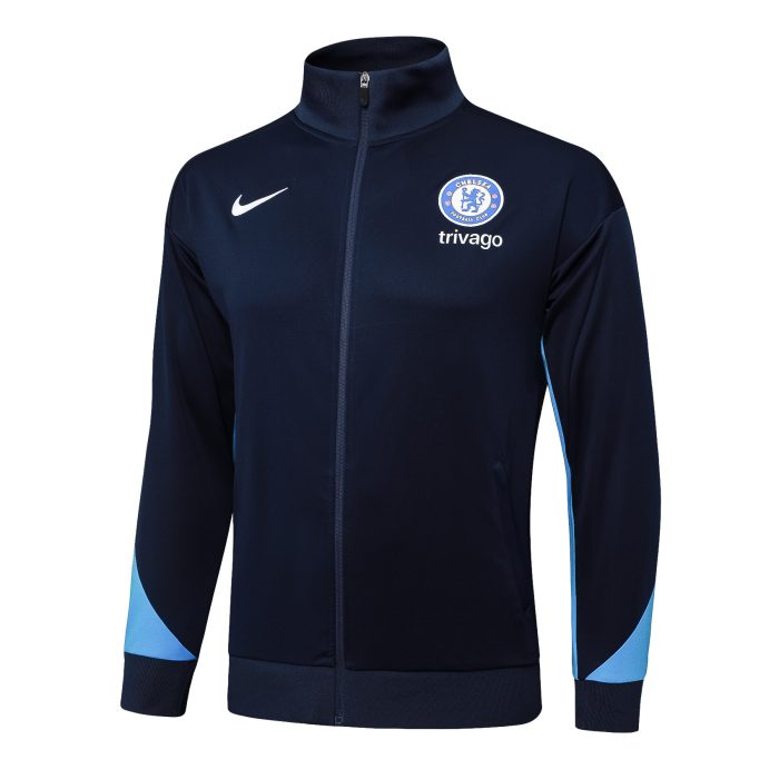 Chelsea 24/25 Blue Long Zip Jacket - 图片 10