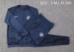 Chelsea 22/23 Blue Long Zip Jacket - 图片 2
