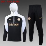 Chelsea 23/24 Black Half Zip Jacket