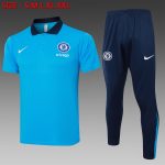 Chelsea 24/25 Polo Shirt Lake Blue - 图片 9