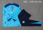Chelsea 24/25 Blue Half Zip Jacket - 图片 3