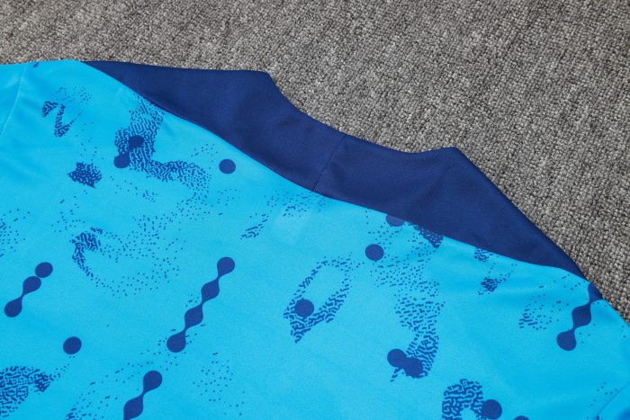 Chelsea 24/25 Blue Half Zip Jacket - 图片 6