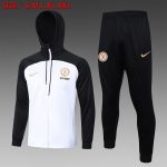 Chelsea 23/24 White Long Zip Jacket with Hood