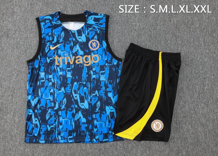 Chelsea 23/24 Colorful Blue Vest - 图片 2