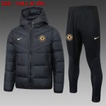 Chelsea 23/24 Black Padded Jacket - 图片 3