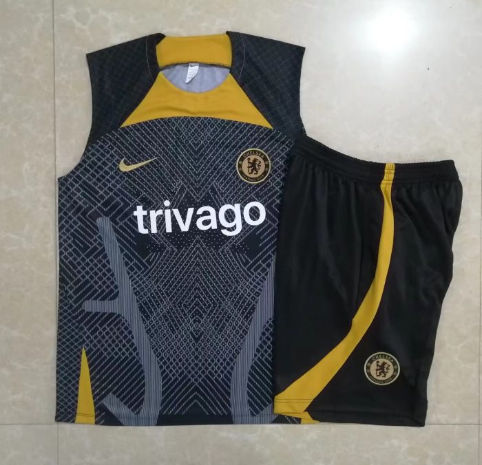 Chelsea 22/23 Black Vest (Spray Print) - 图片 11