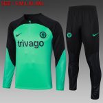 Chelsea 23/24 Light Green Half Zip Jacket