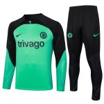 Chelsea 23/24 Light Green Half Zip Jacket - 图片 10