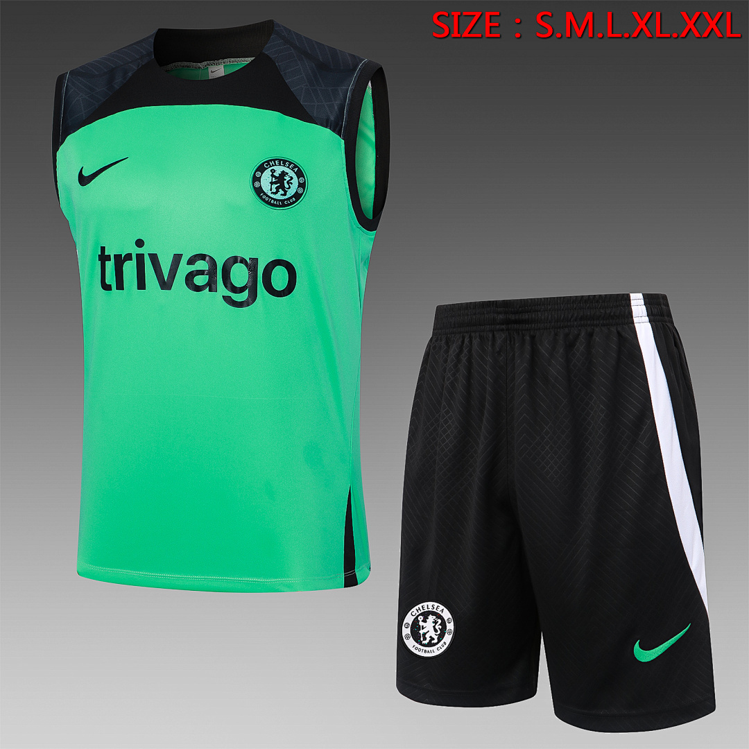 JER-1136_1 Chelsea 23/24 Green Vest - 图片 1