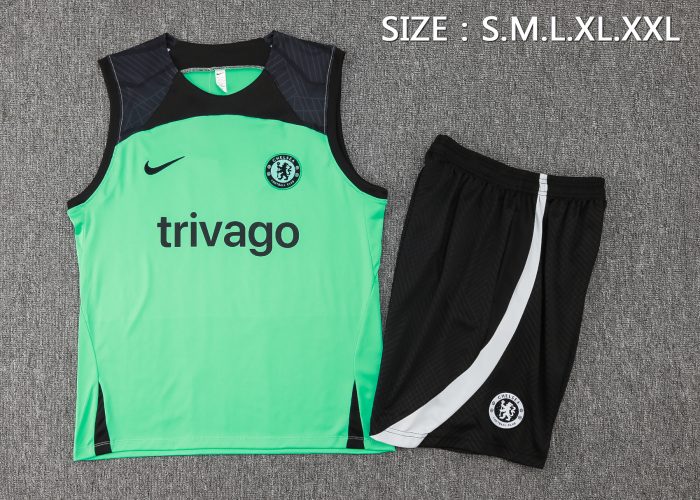 Chelsea 23/24 Green Vest - 图片 2