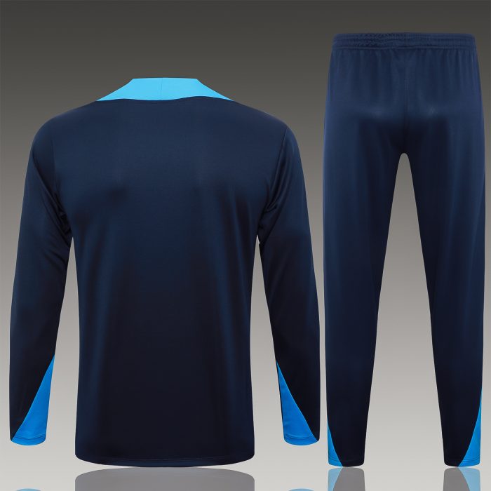 Chelsea 24/25 Blue Half Zip Jacket - 图片 8