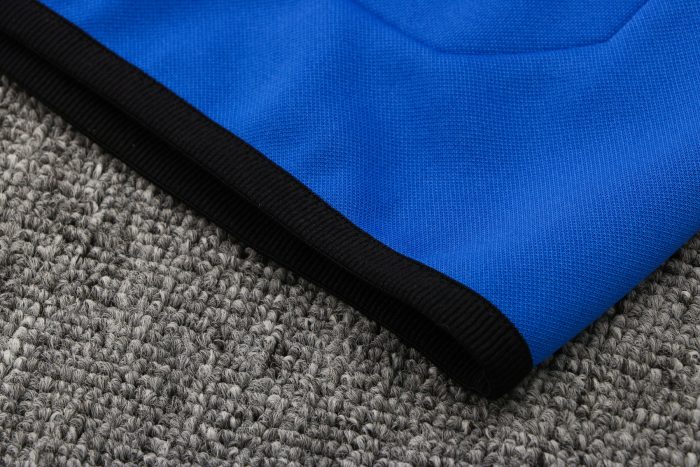 Chelsea 22/23 Colorful Blue Long Zip Jacket with Hood - 图片 4