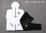 Chelsea 22/23 White Long Zip Jacket with Hood - 图片 2