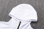 Chelsea 22/23 White Long Zip Jacket with Hood - 图片 9