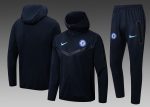 Chelsea 22/23 Blue Long Zip Jacket with Hood