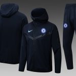 Chelsea 22/23 Blue Long Zip Jacket with Hood