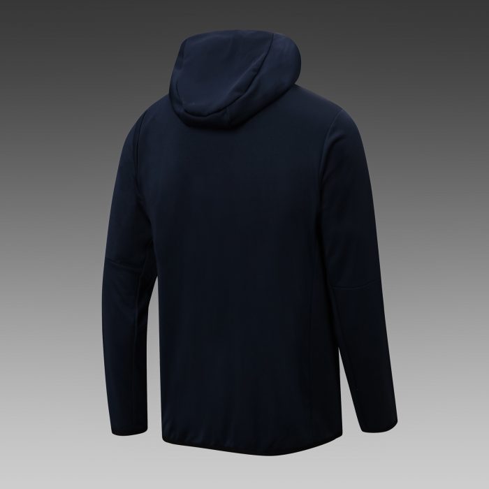 Chelsea 22/23 Blue Long Zip Jacket with Hood - 图片 10