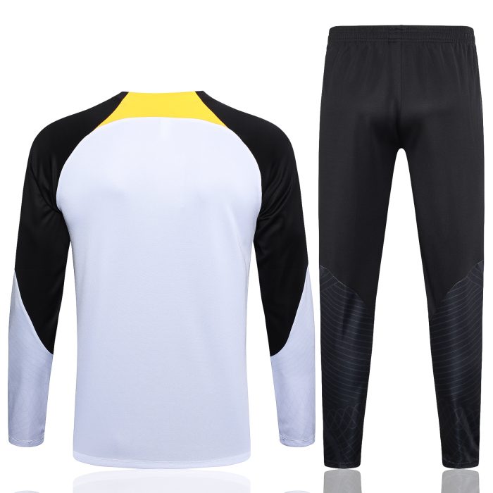Chelsea 23/24 White Half Zip Jacket (Gold Sponsor) - 图片 9