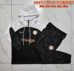 Chelsea 23/24 Black Half Zip Kids - 图片 3