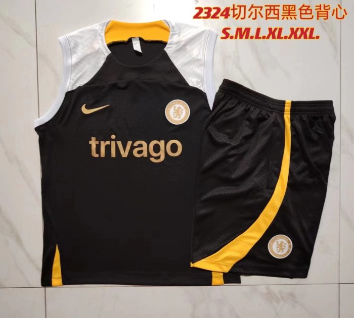 Chelsea 23/24 Black Vest - 图片 11