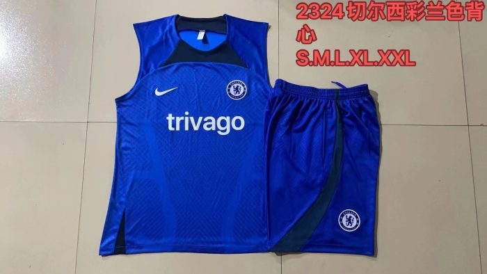 Chelsea 23/24 Colorful Blue Vest - 图片 11
